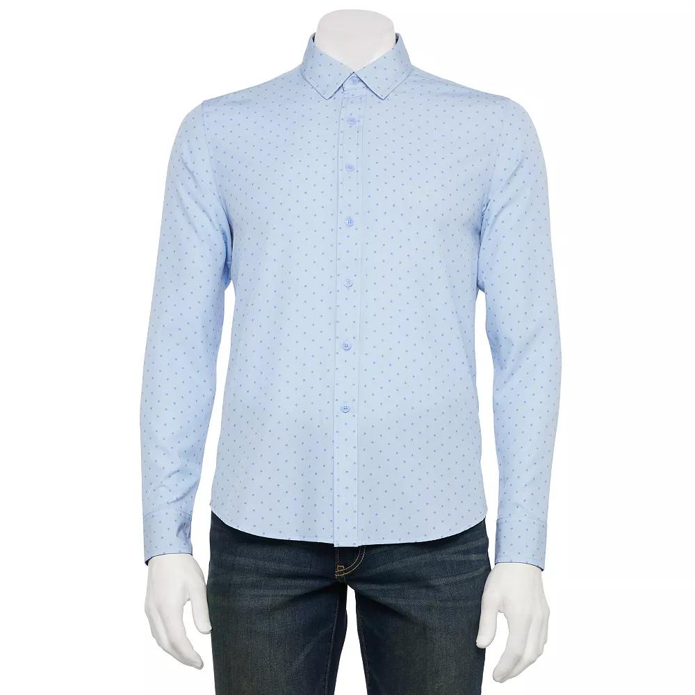 Men's Thomas Sterling Long Sleeve Button Down Shirt,  Product Image