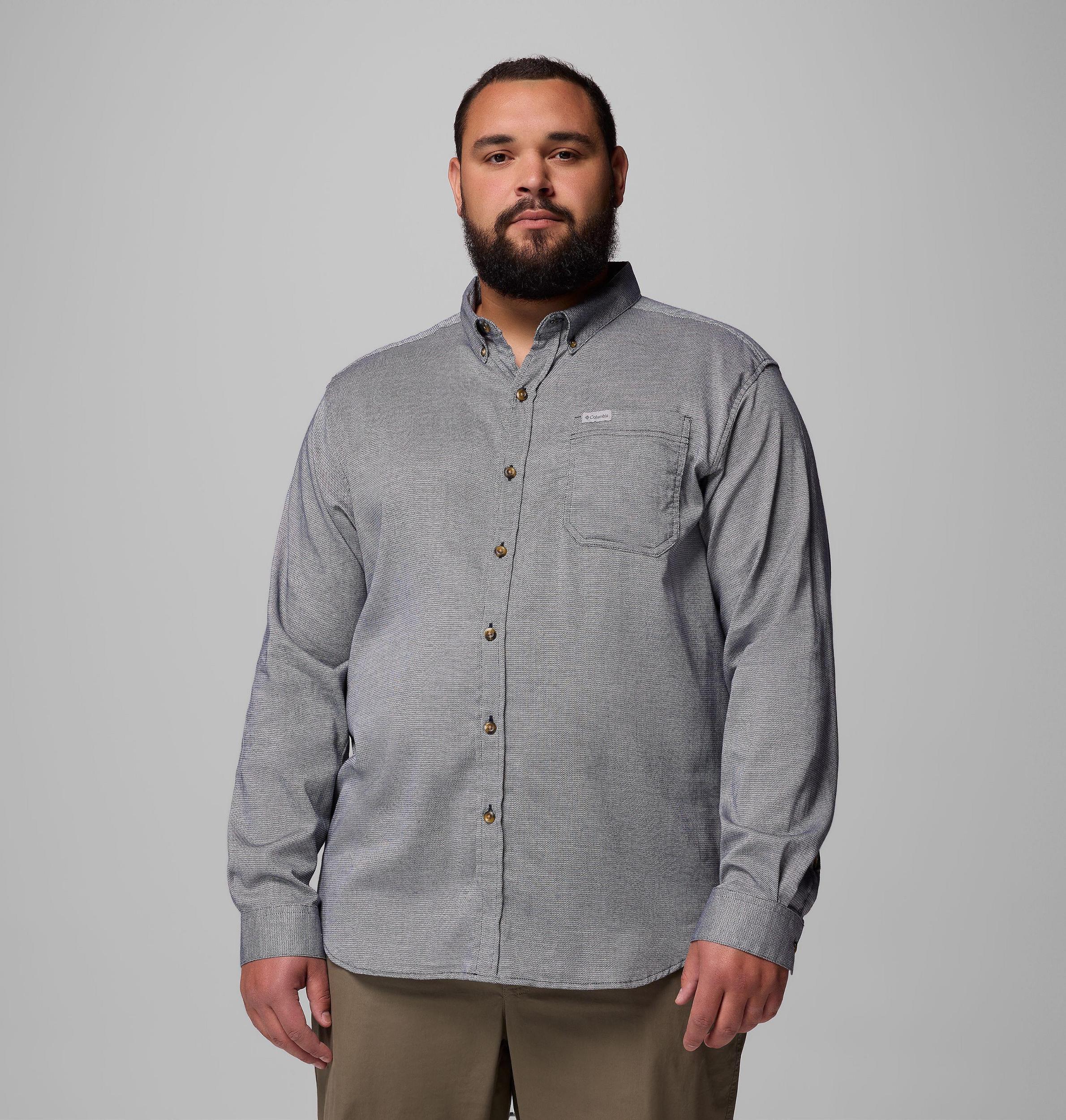 Columbia Mens Rapid Rivers II Long Sleeve Shirt - Big- Product Image