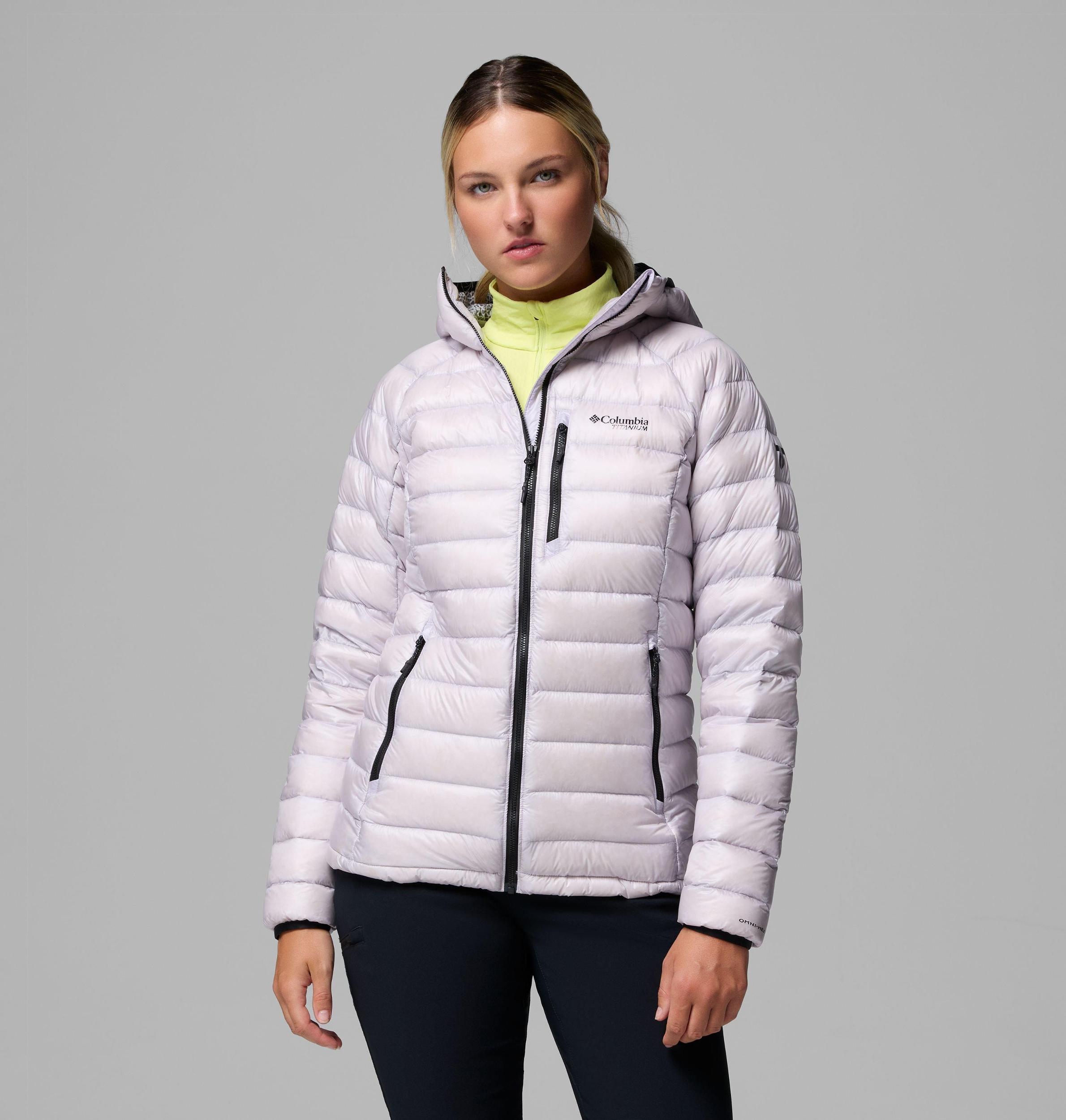 Columbia Womens Arctic Crest Down Hooded Jacket- Product Image