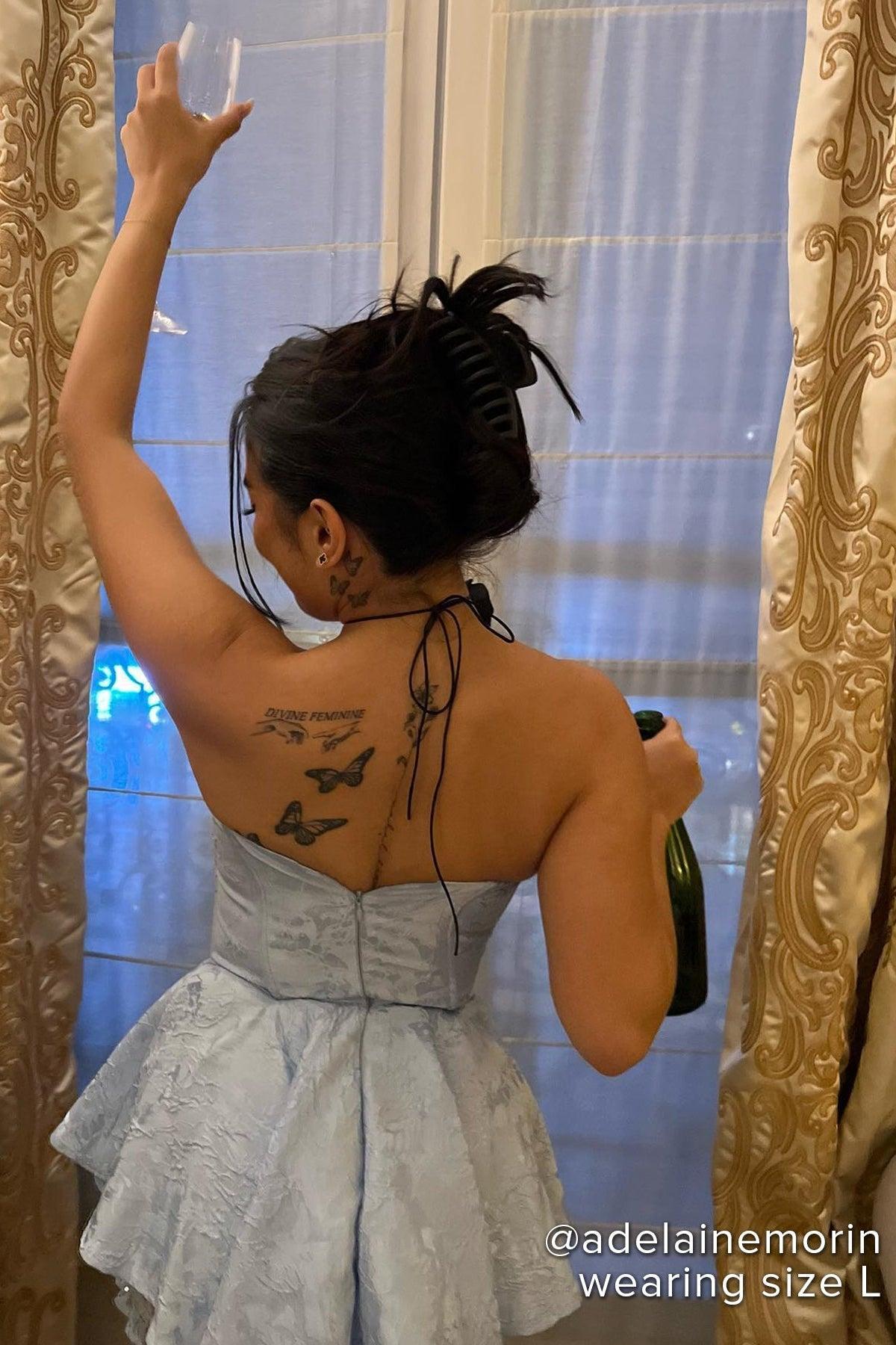 Airina Dress (Blue) Product Image