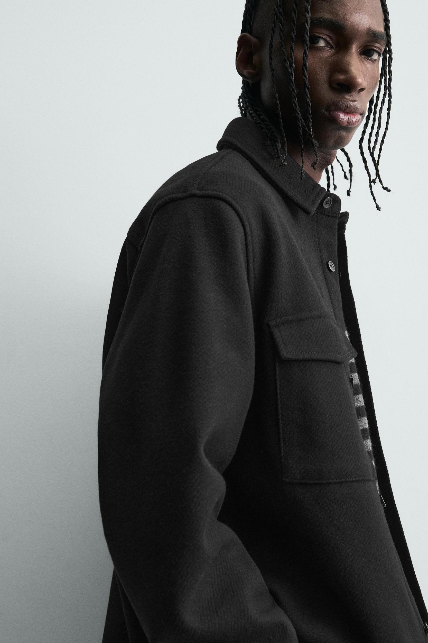 TWILL TEXTURED WATER REPELLENT OVERSHIRT Product Image