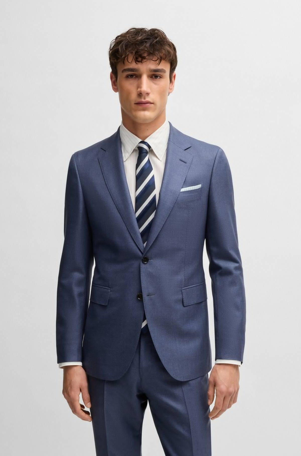 Silk pocket square with digital print Product Image