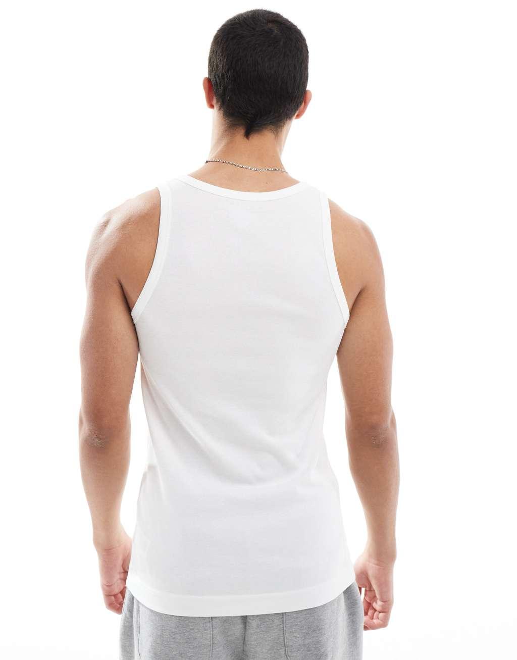 Polo Ralph Lauren 2 pack lounge tank tops in white Product Image