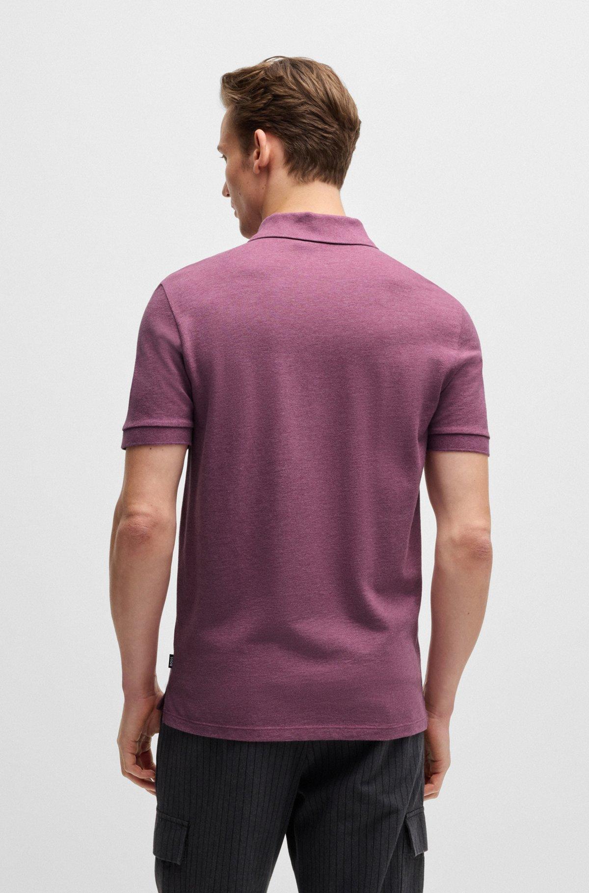 Pallas logo-detail polo shirt in cotton piqué Product Image