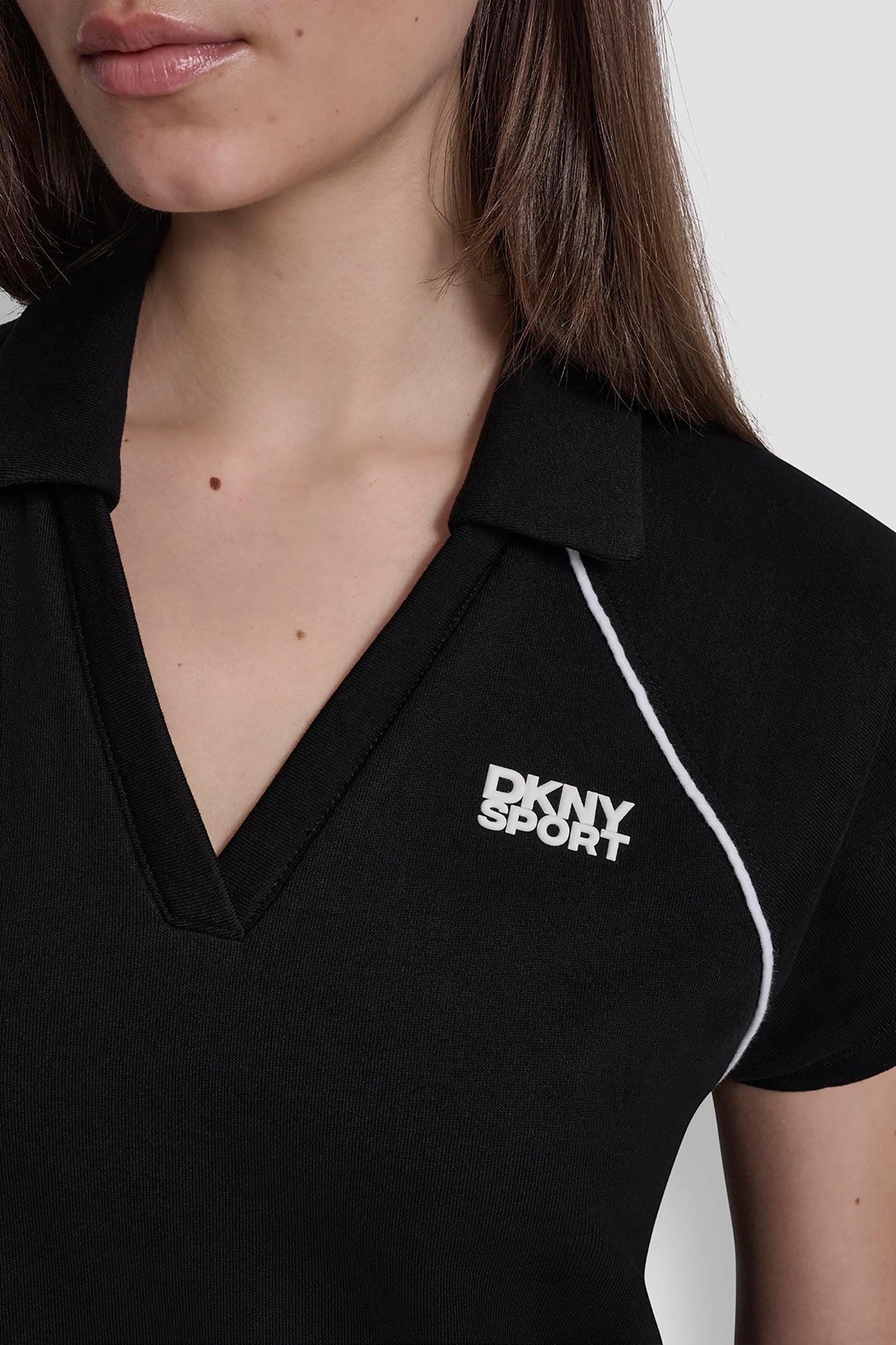 SHORT SLEEVE LOGO MINI POLO DRESS Product Image