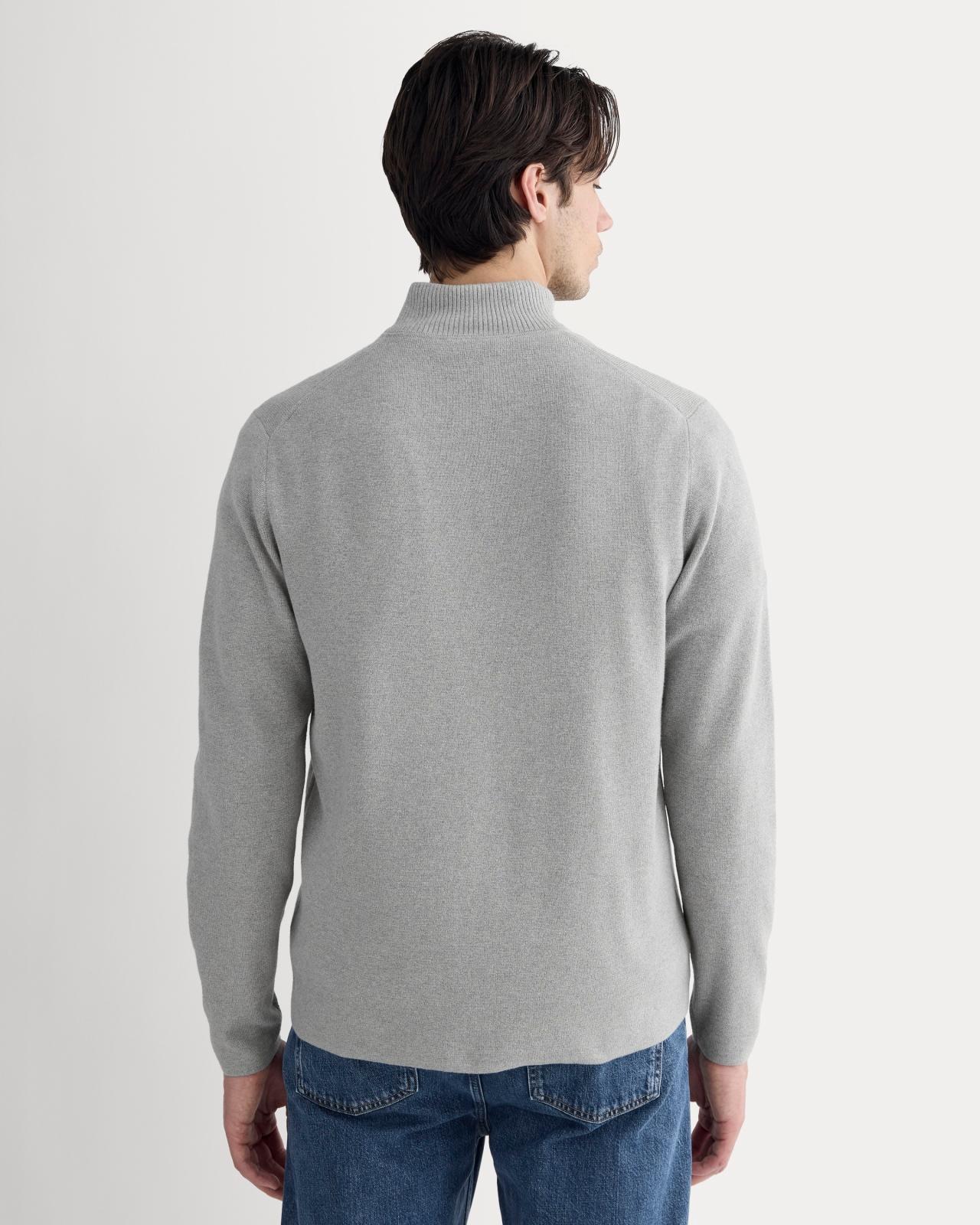 Mens No-Sweat Quarter-Zip Sweater by Everlane Product Image