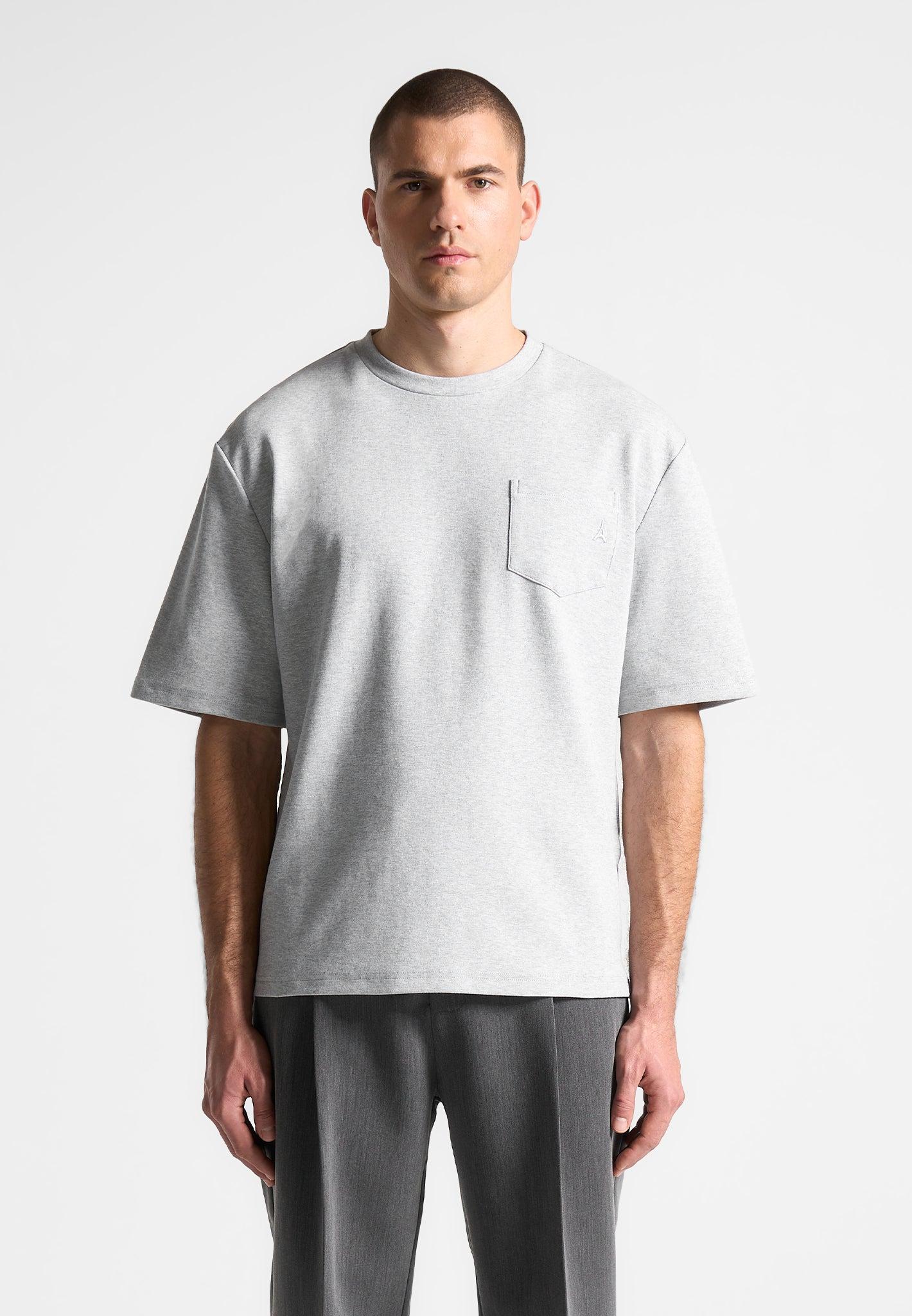 Antoine - Relaxed Fit T-Shirt - Grey Male Product Image