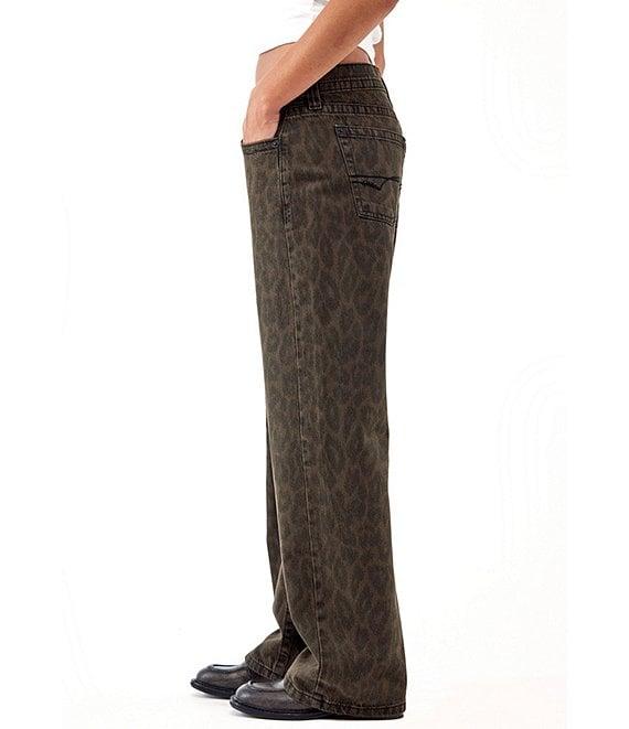 BDG Urban Outfitters Kayla Low Rise Leopard-Printed Pants Product Image