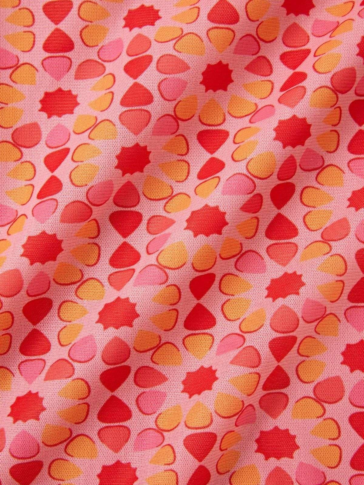 Mesh Floral Mini Dress Product Image