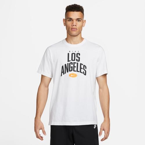 Nike Mens Nike City T-Shirt - Mens Black/White Product Image
