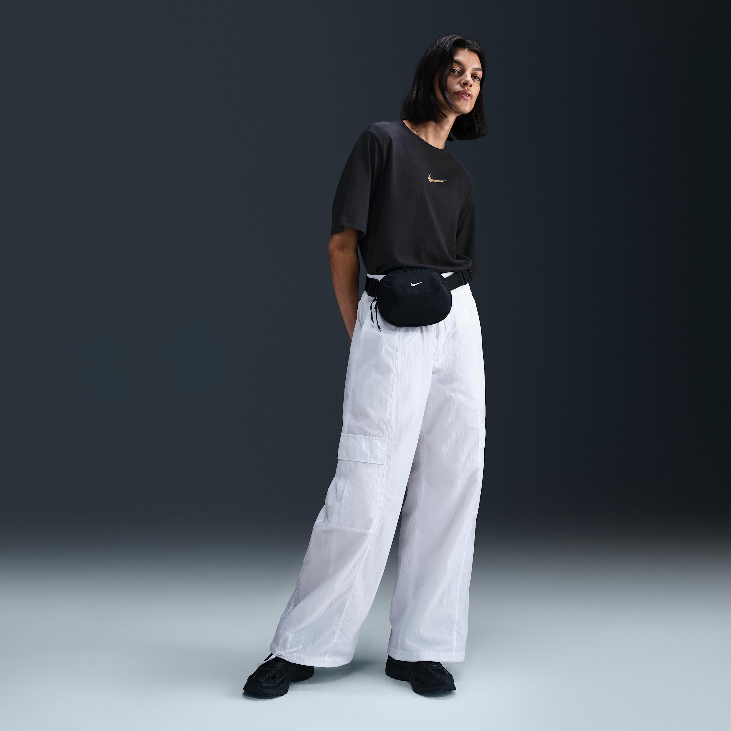 Womens Nike Sportswear Loose Short-Sleeve Graphic T-Shirt | IF1180-010 Product Image