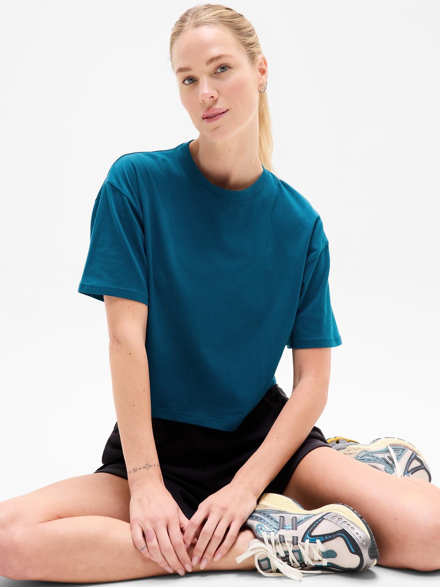 True Cotton Crop Tee Product Image