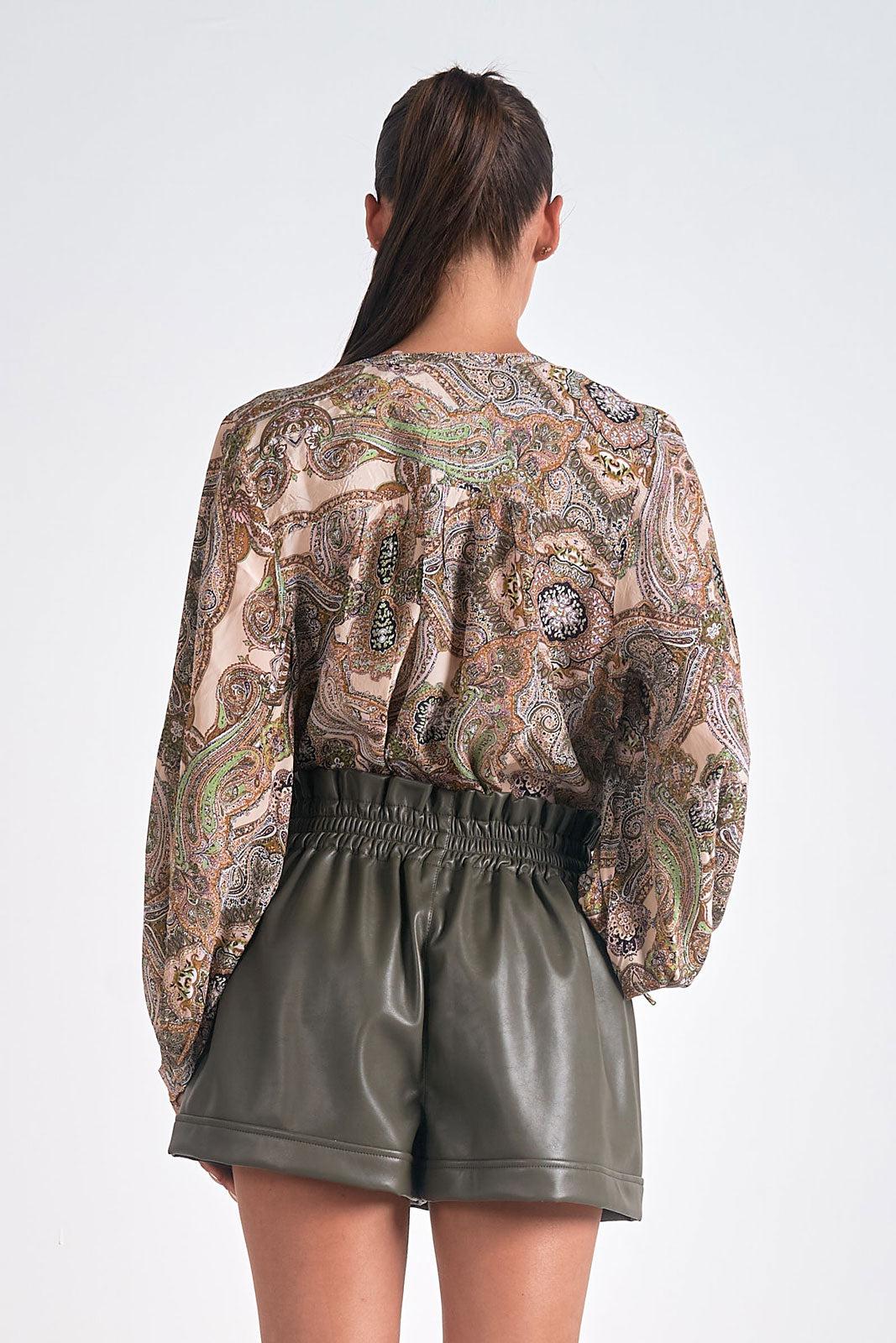 Paisley L/S Blouse Product Image