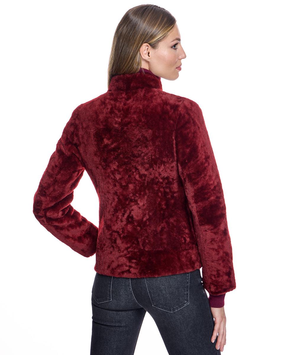 Fitted Shearling Jacket Product Image