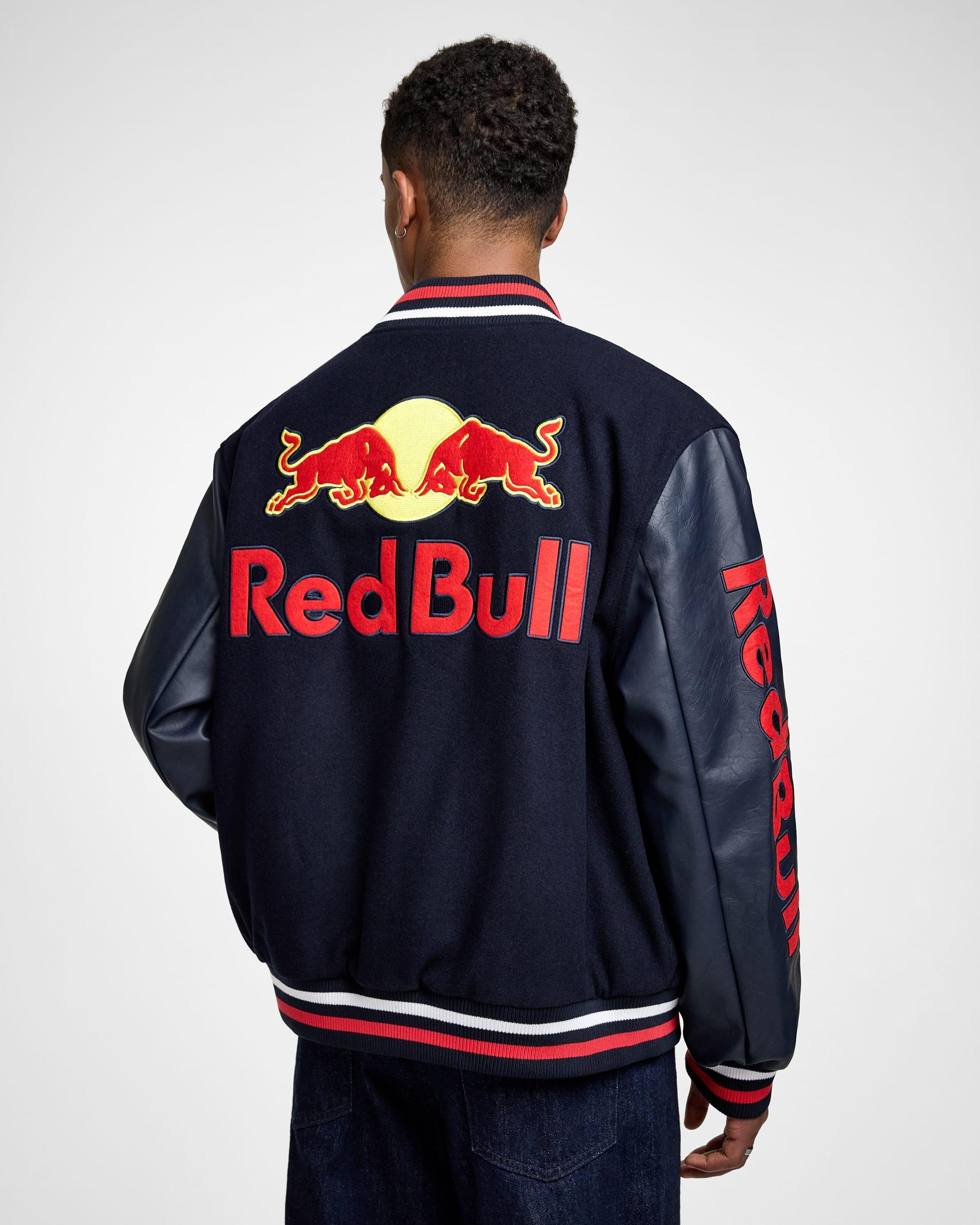 Oracle Red Bull Sim Racing Wool Varsity Jacket Male Product Image