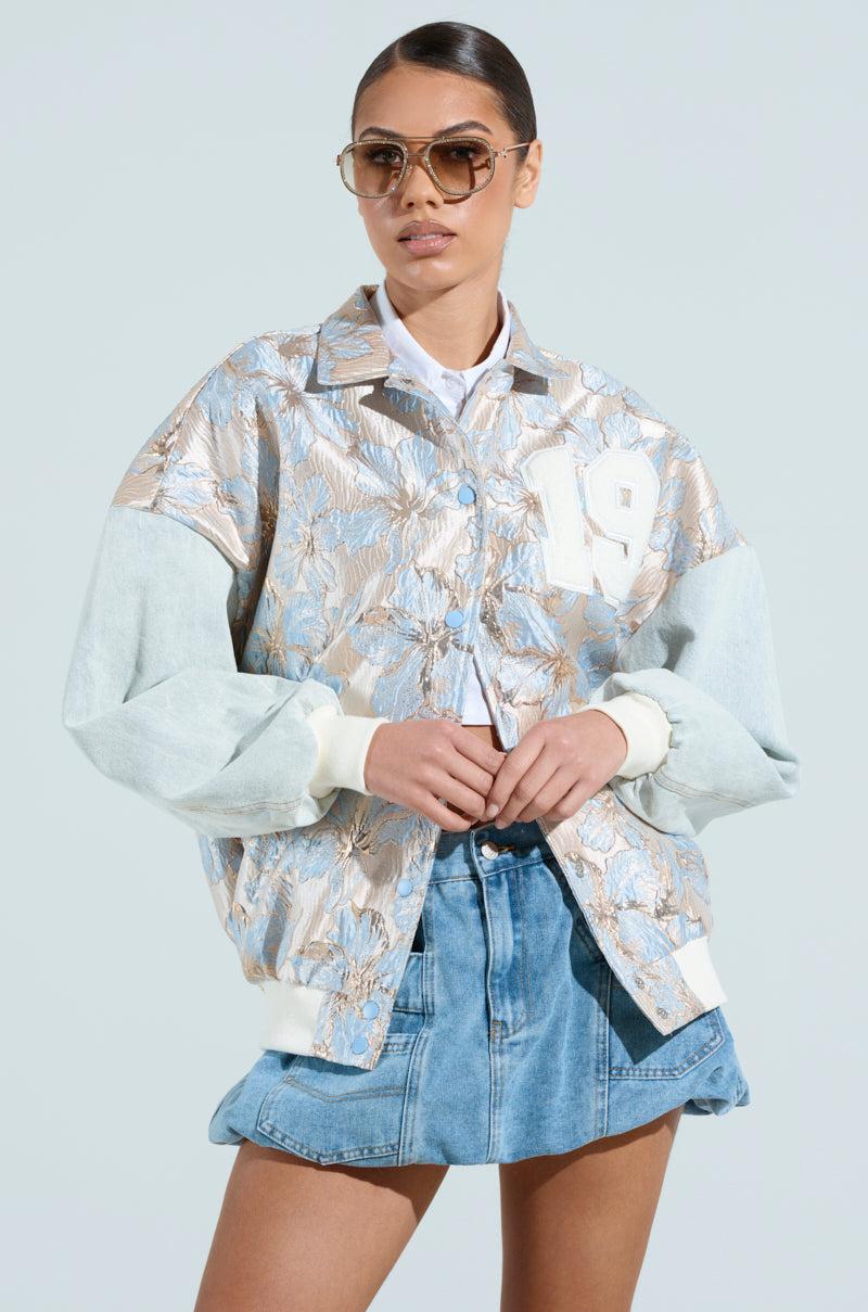 ALIYA BROCADE BOMBER Product Image