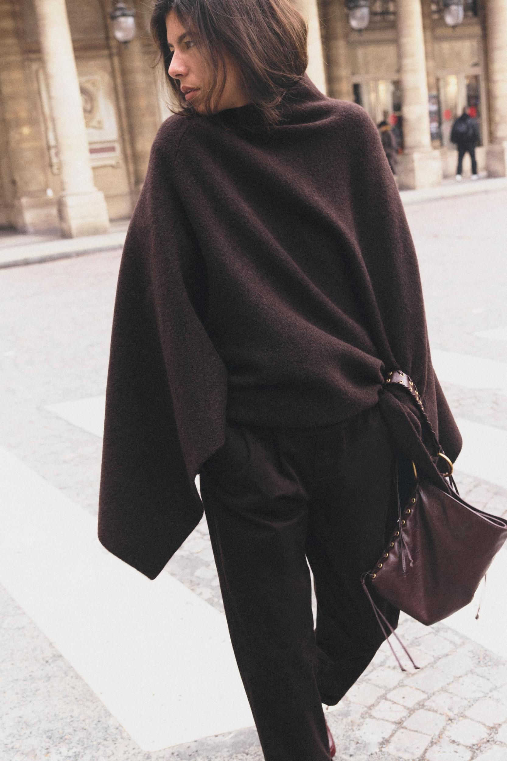 BELTED CHINO PANTS Product Image