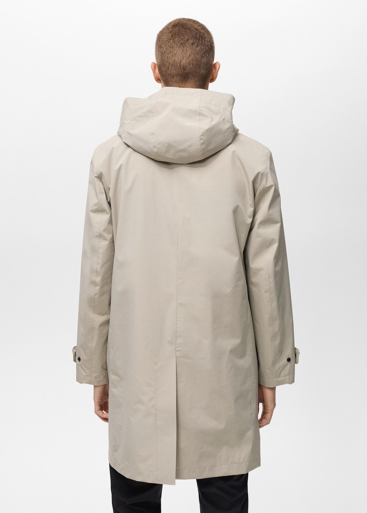 COOLMAX® technology waterproof parka - Men | MANGO USA Product Image