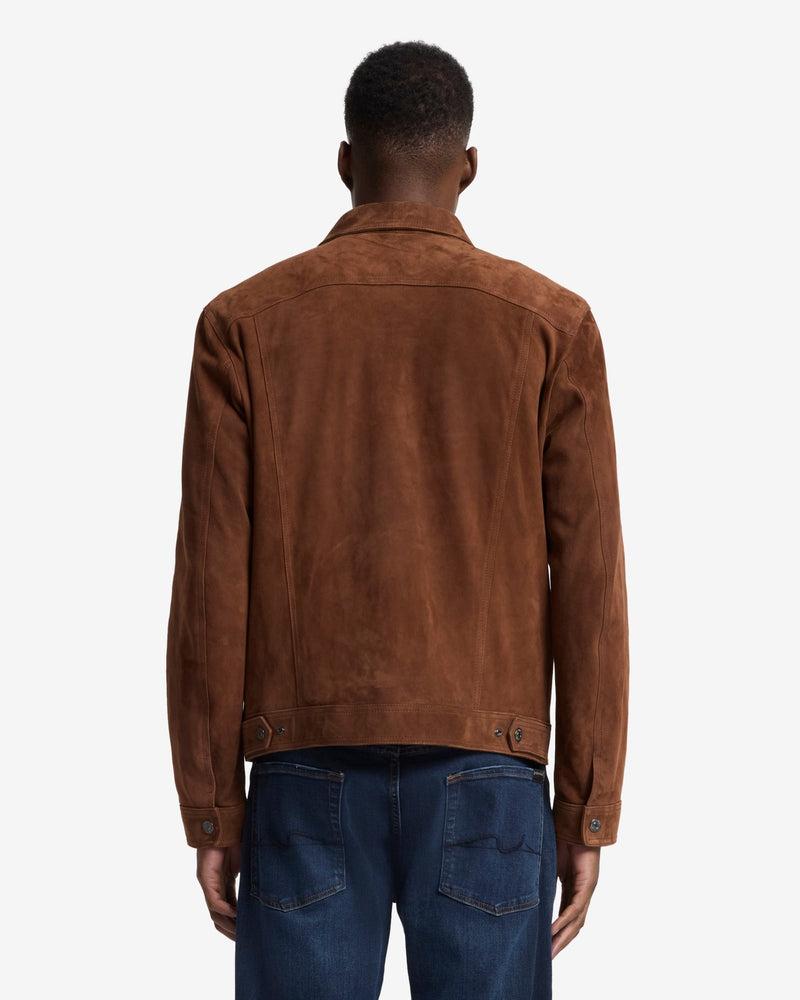 Suede Trucker Jacket Product Image