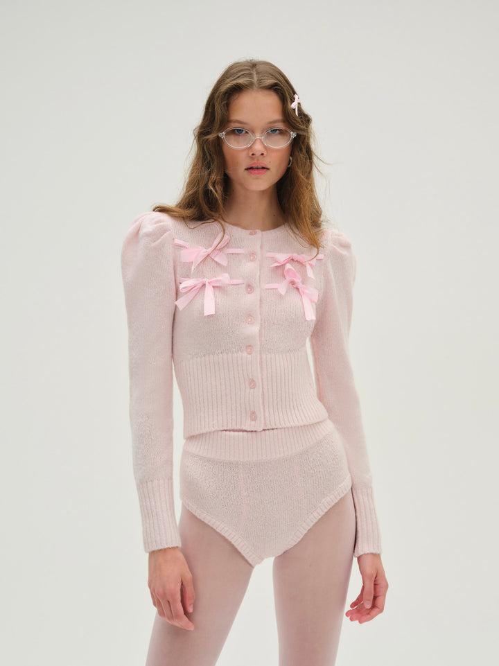 Beverly Knit Panty — Pink Product Image