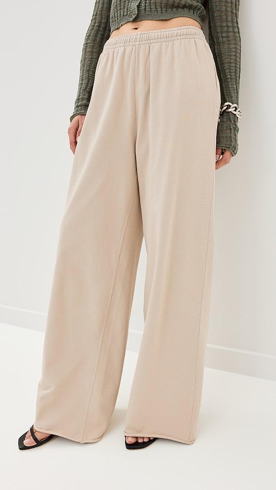 Acne Studios Logo Sweatpants | Shopbop Product Image