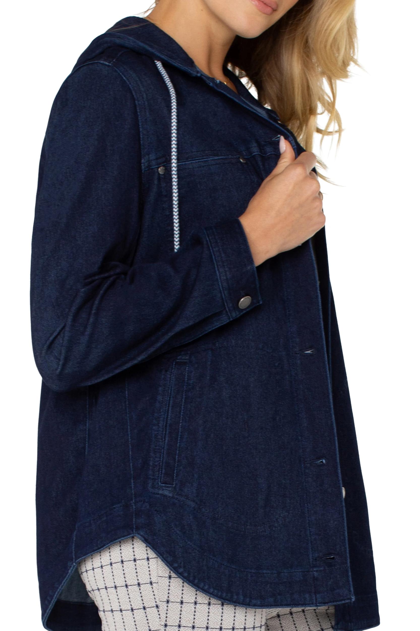 Shirt Jacket with Hood Product Image