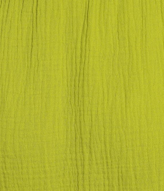 Bryn Walker Cotton Gauze Wide Waistband A-Line Pull-On Skirt Product Image