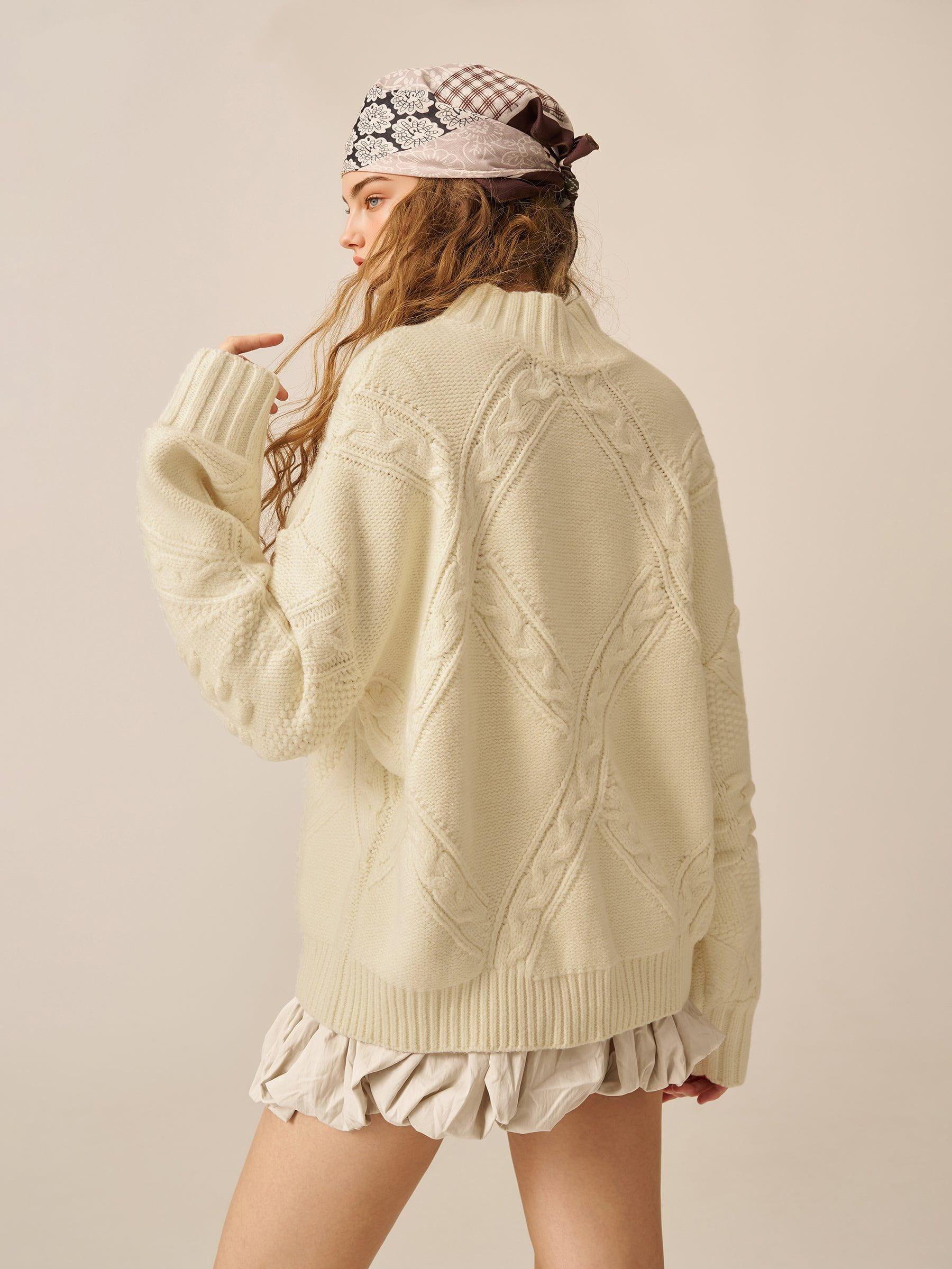 Aelfric Eden Essential Stitch Turtleneck Sweater Female Product Image