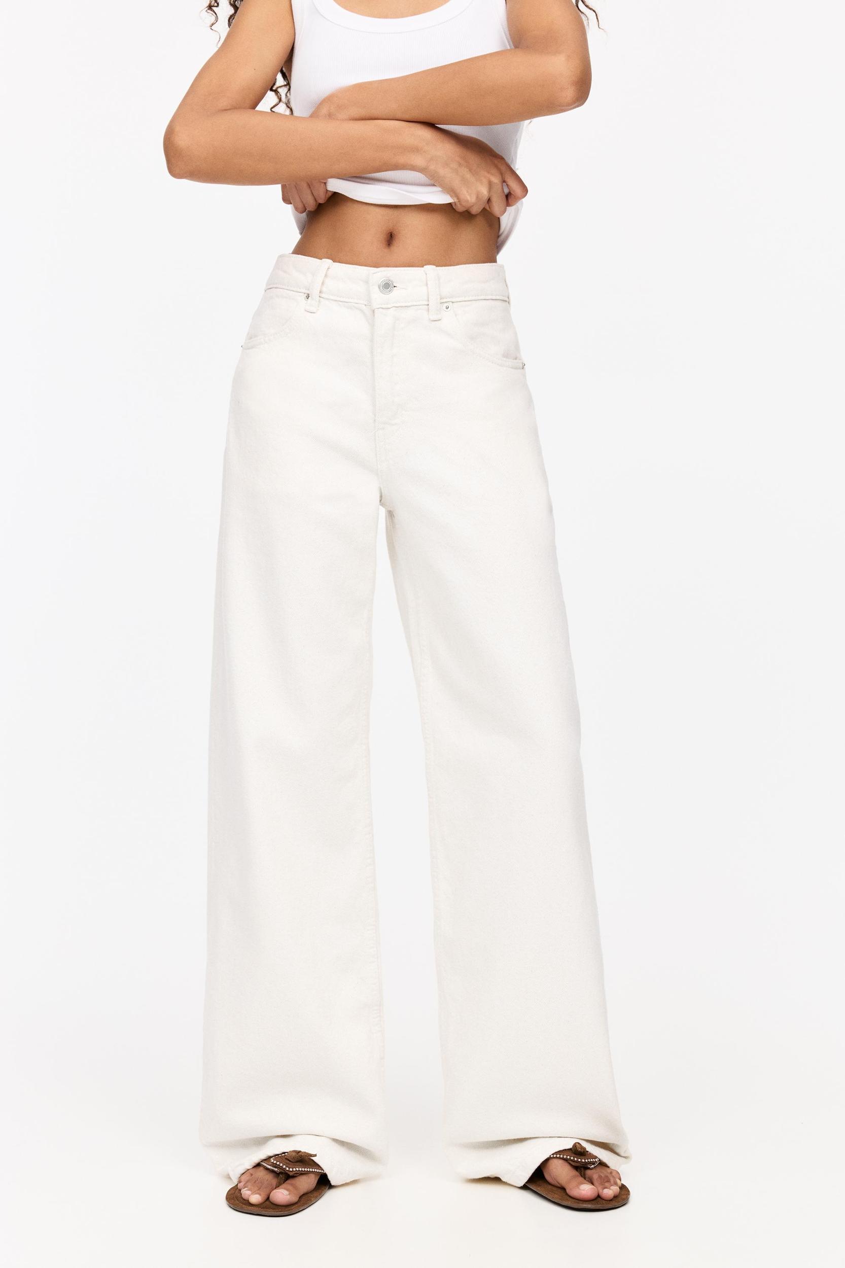 High-rise wide leg jeans Product Image
