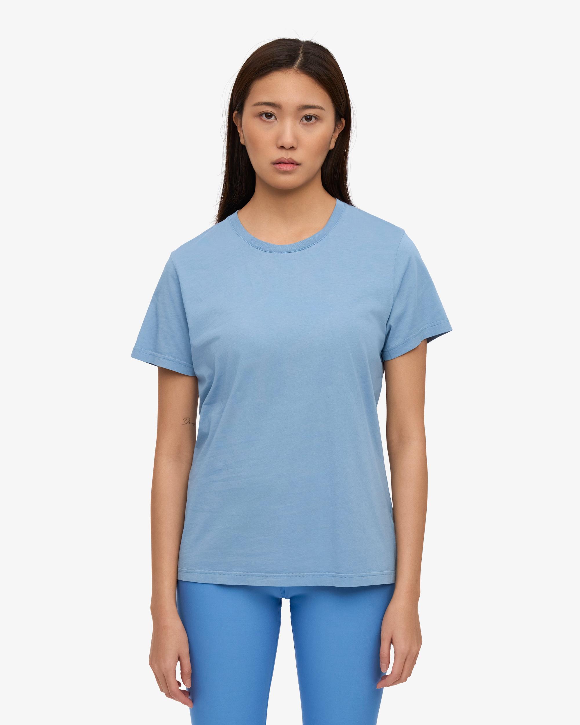 Women Light Organic Tee - Seaside Blue Product Image