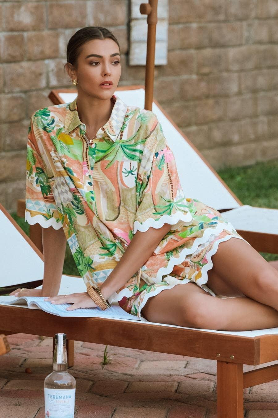 Resort Style Printed RicRac Set Product Image