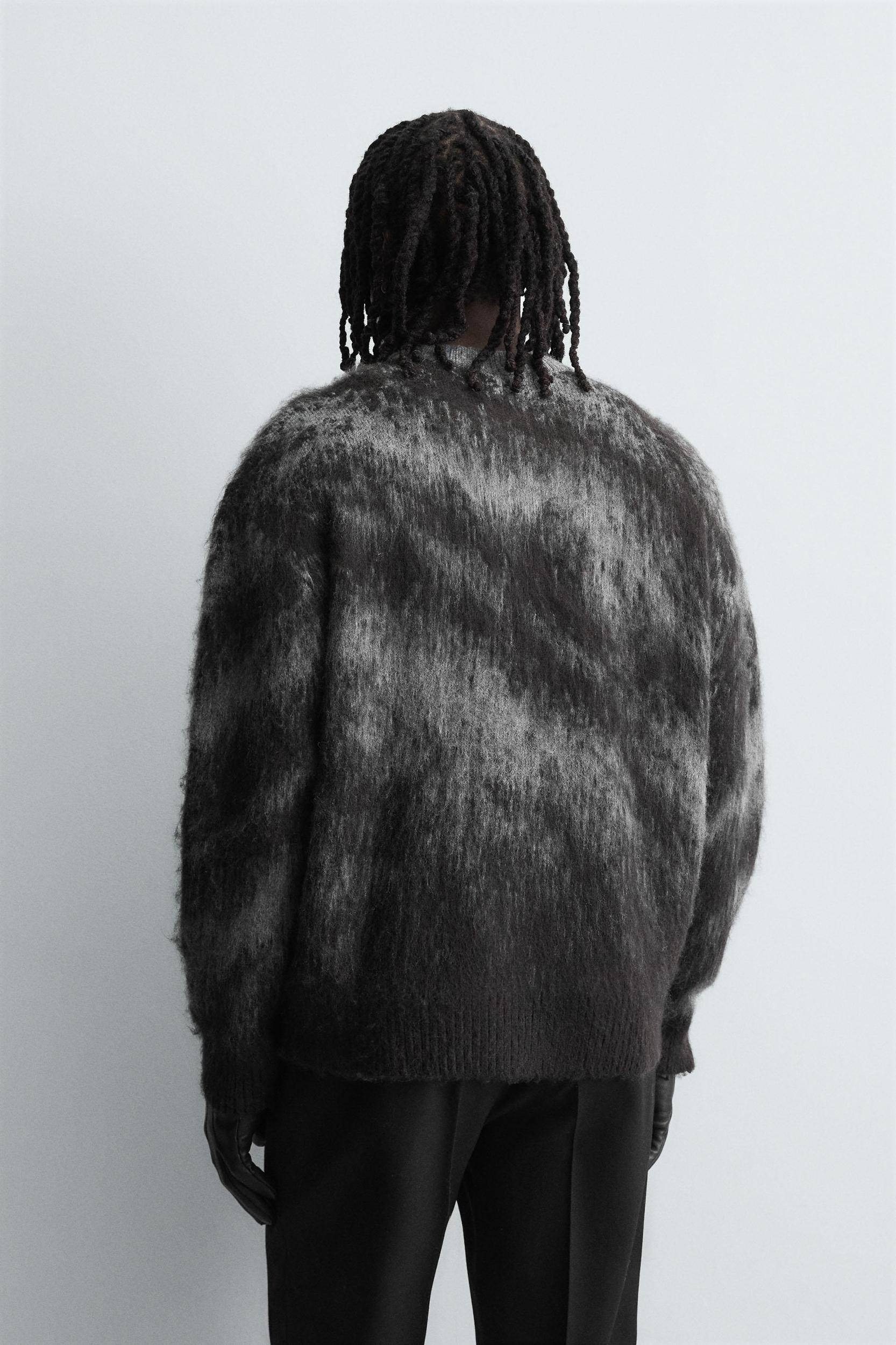 BRUSHED JACQUARD JUMPER Product Image