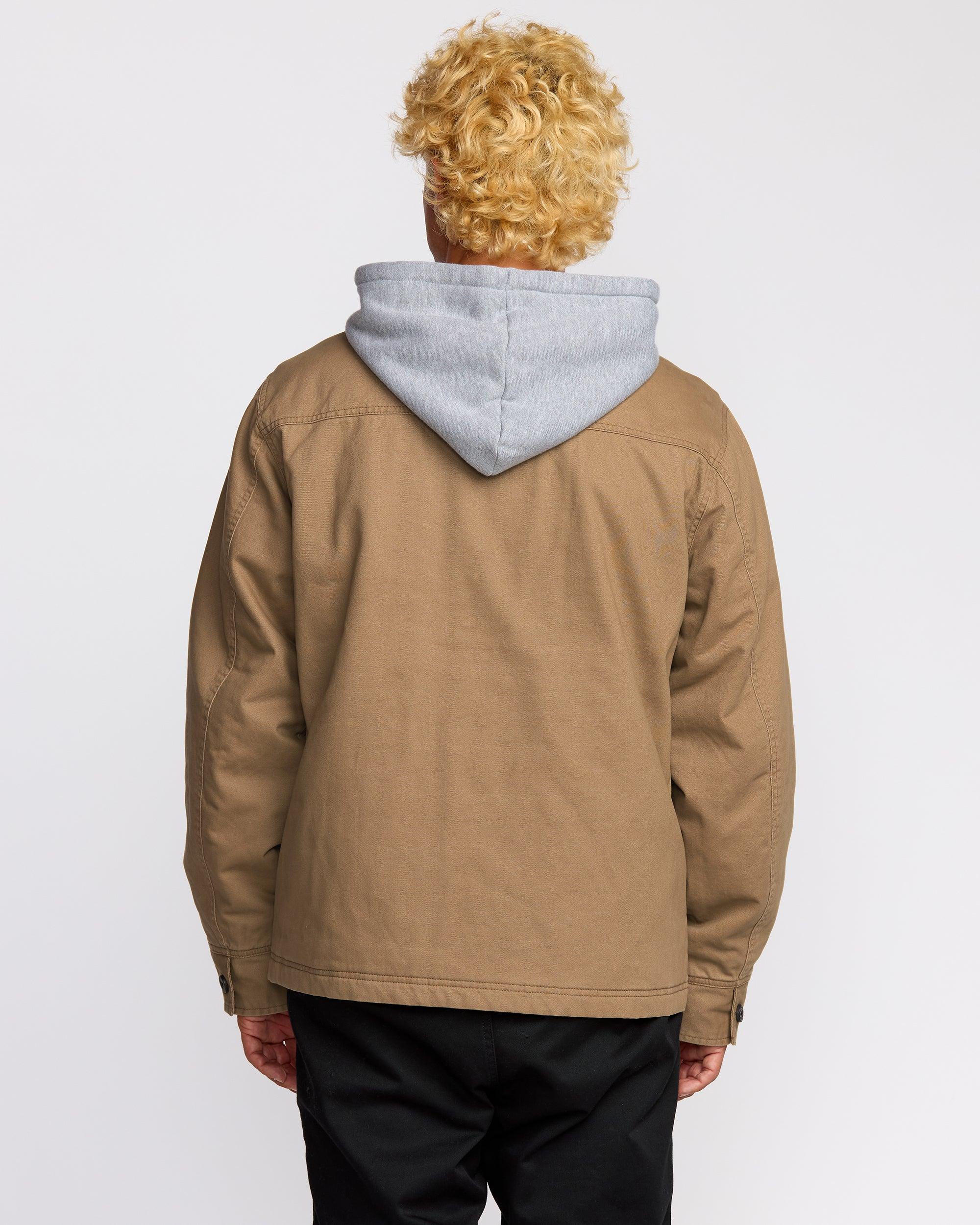 Barlow Hooded Jacket - Clay Male Product Image