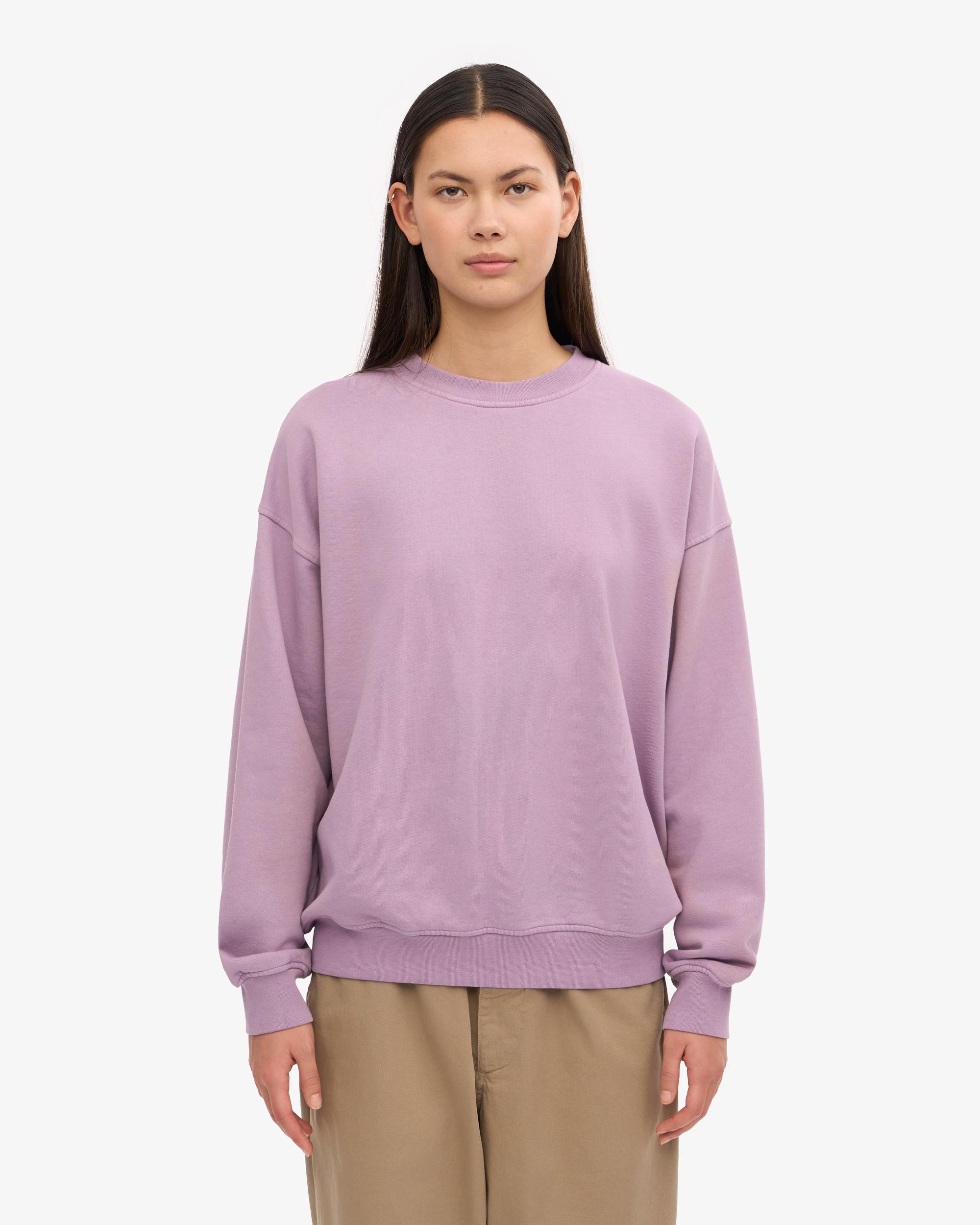 Organic Oversized Crew - Pearly Purple Product Image