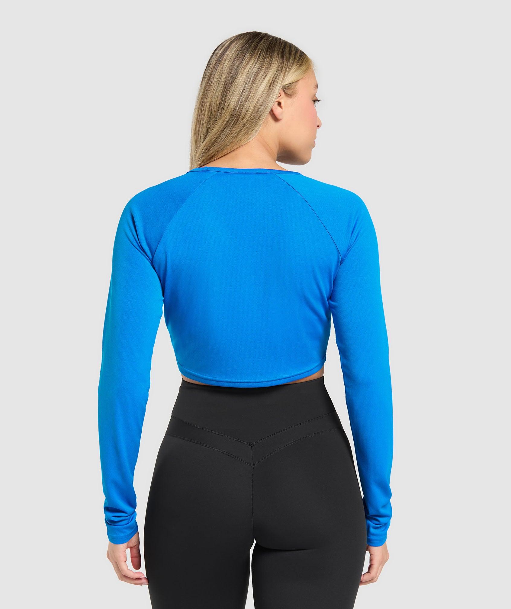 Training Long Sleeve Crop Top Product Image