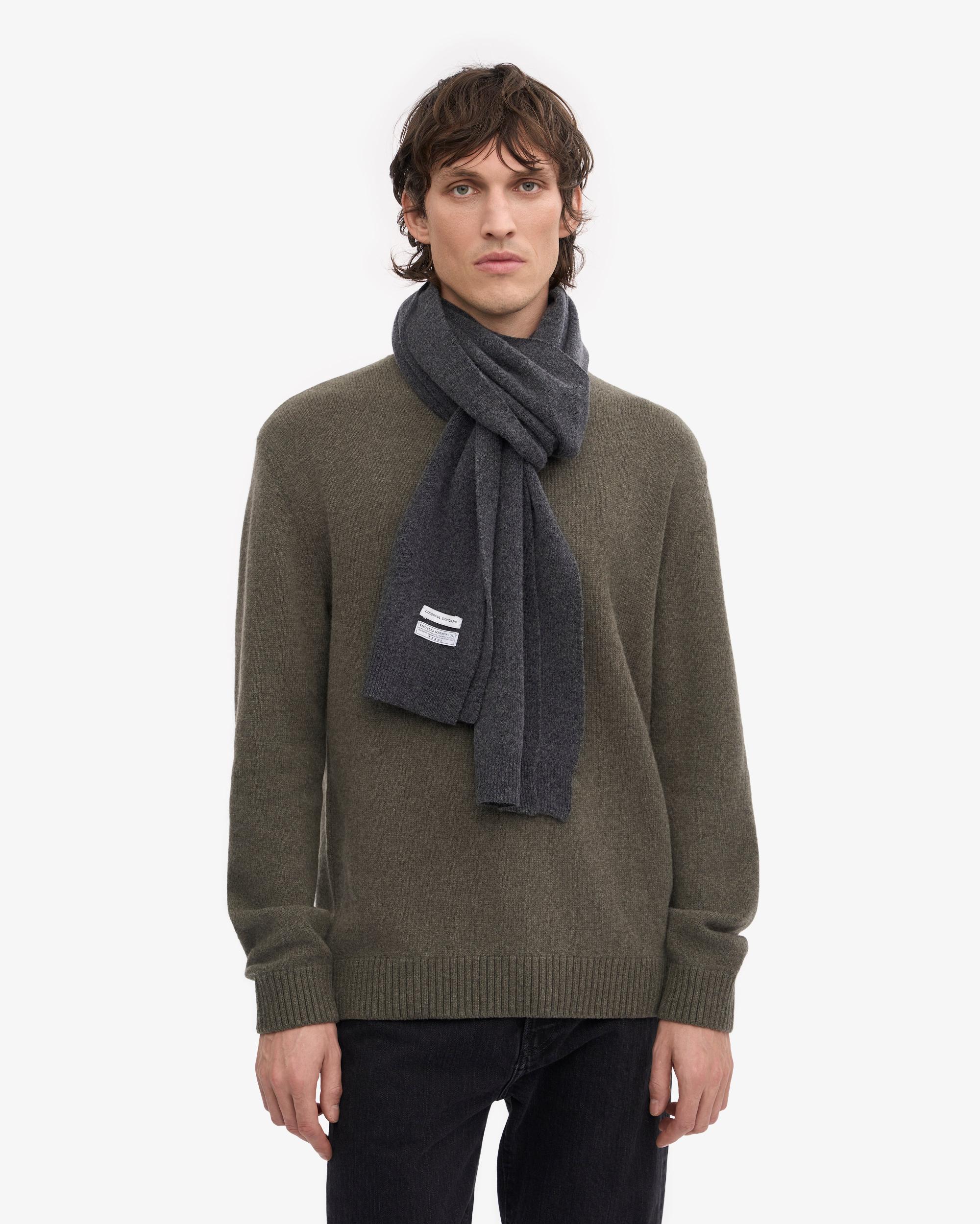 Merino Wool Scarf - Kelly Green Product Image