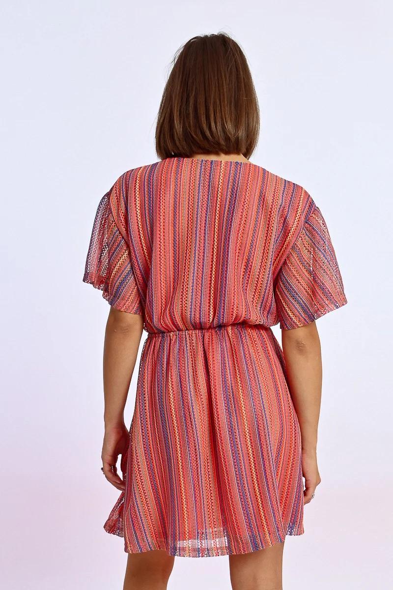 Short Striped Dress Product Image