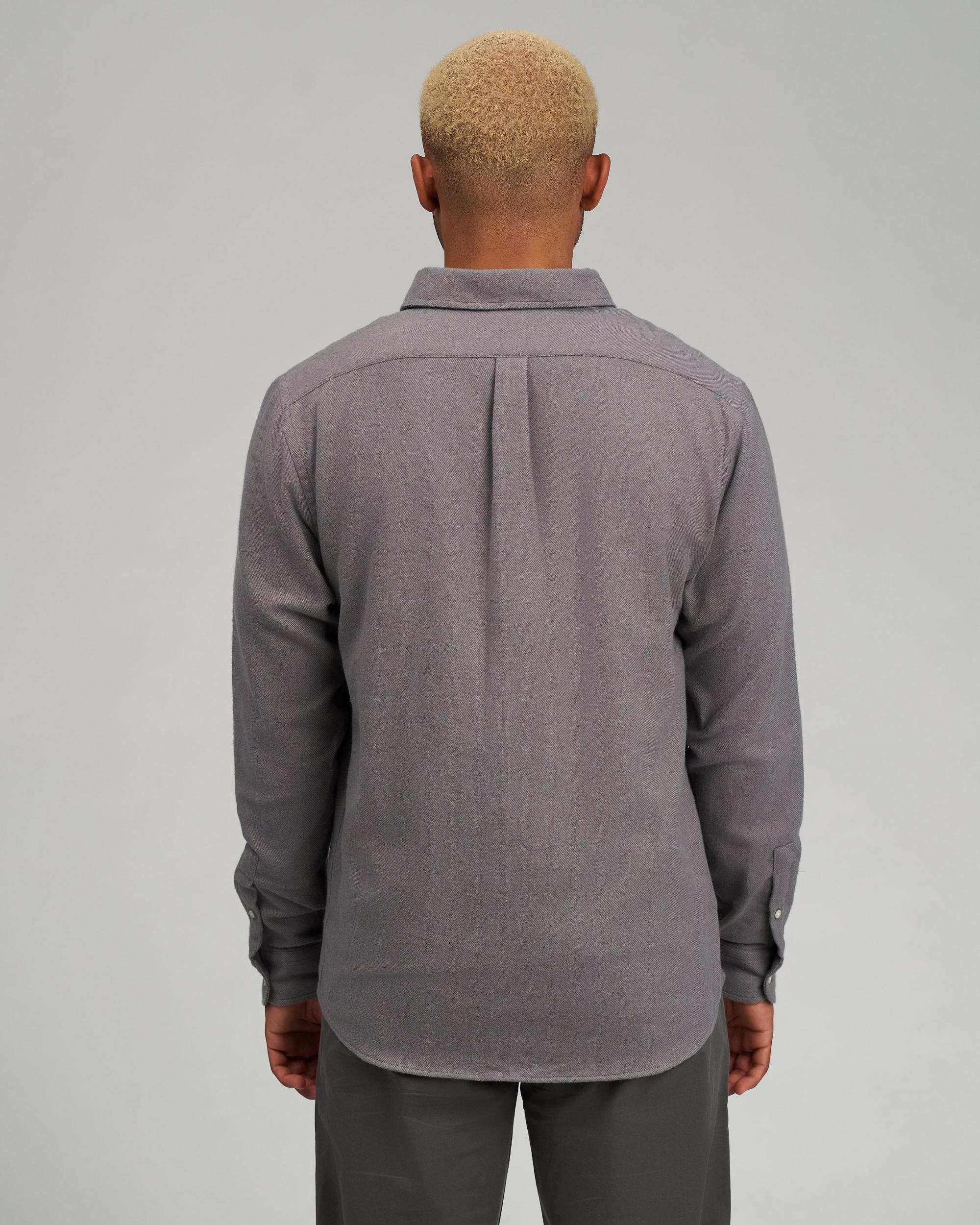 Organic Flannel Shirt - Faded Pink Product Image