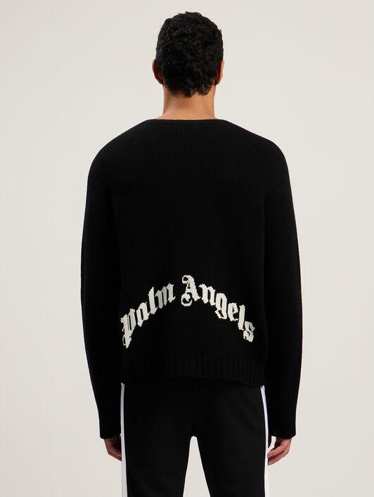 Curved Logo Sweater Product Image