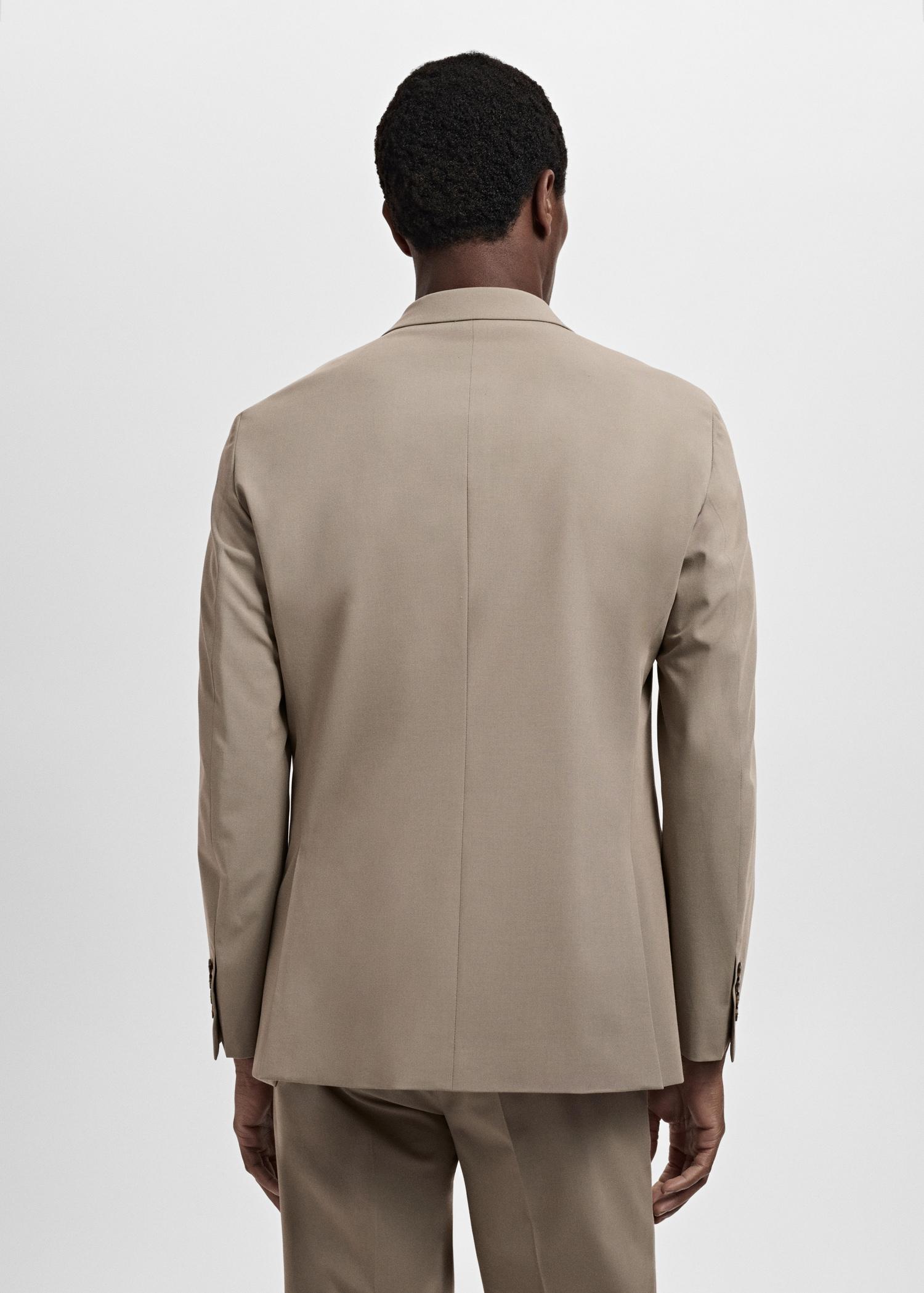 Milan slim-fit suit blazer - Men | MANGO USA Product Image