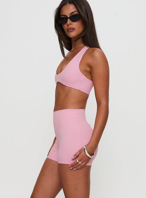 Touchdown Active Contour Short Pink Product Image