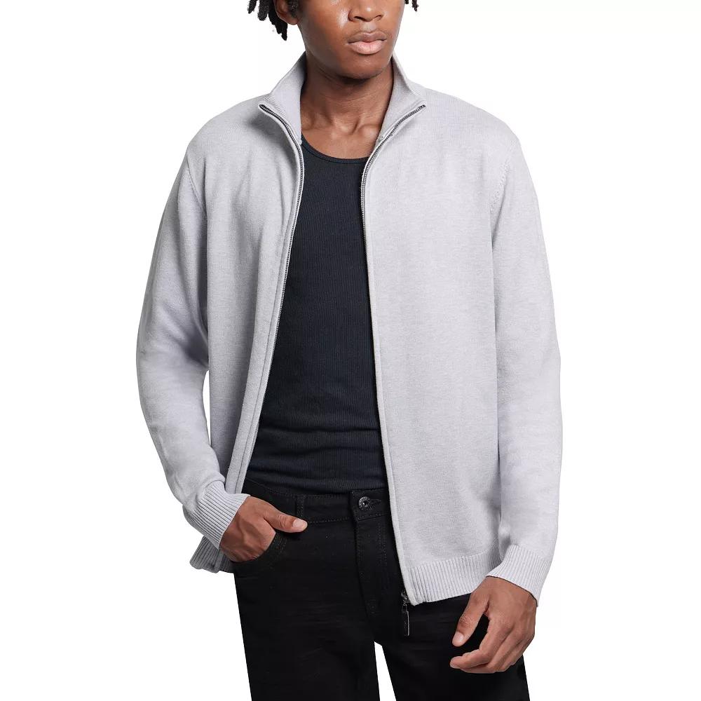 Men's Xray Full Zip Mockneck Sweater,  Product Image