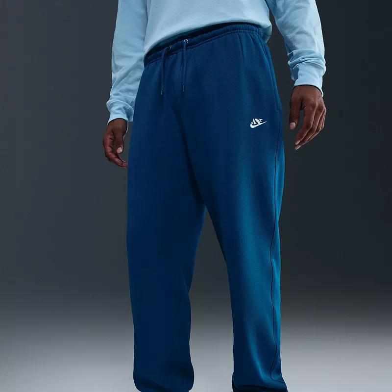 Big & Tall Nike Open-Hem Fleece Pants, Men's,  Product Image