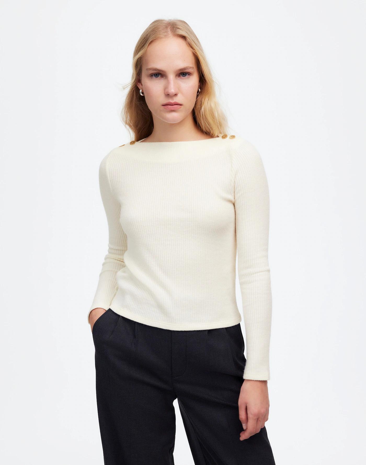 Boatneck Long-Sleeve Tee Product Image