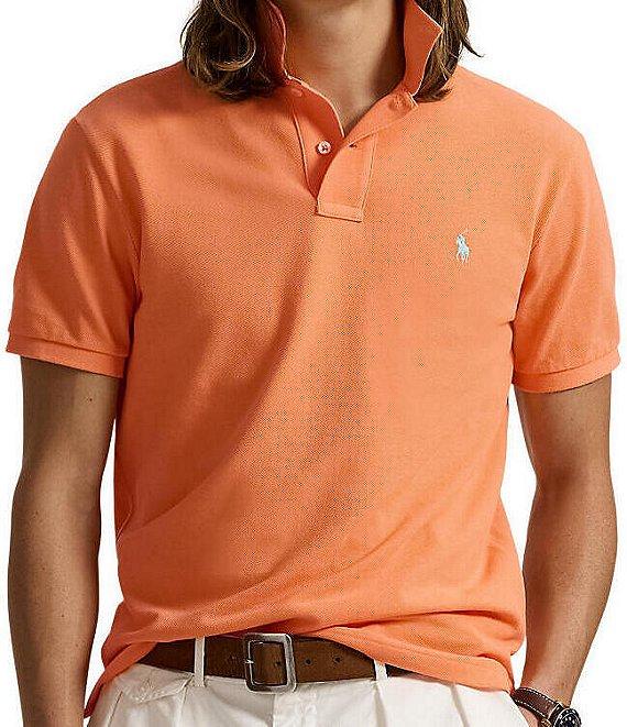 Polo Ralph Lauren Classic Fit Solid Cotton Mesh Polo Shirt Product Image