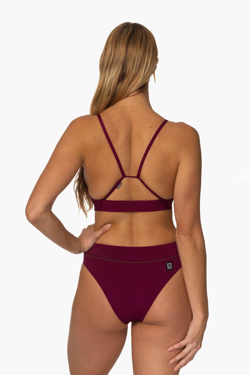 Zoe Bikini Bottom - Cabernet Female Product Image