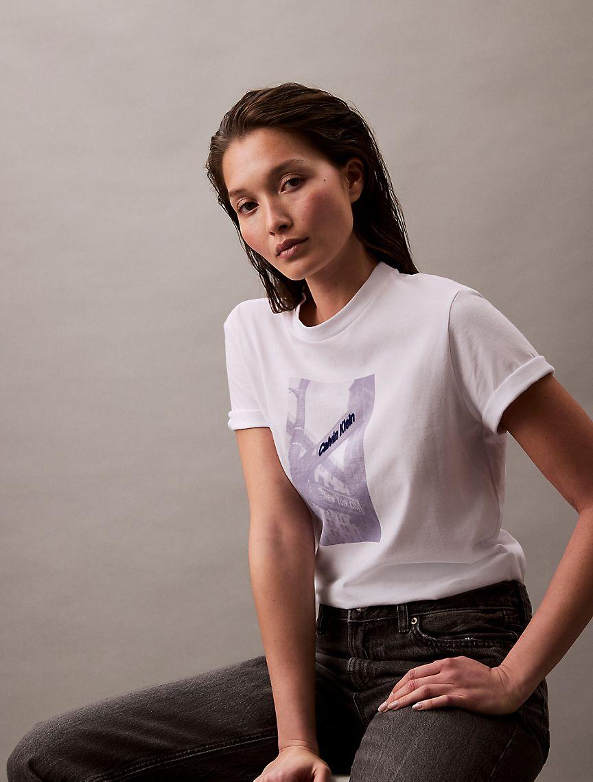 Street Sign Graphic Boxy T-Shirt Product Image