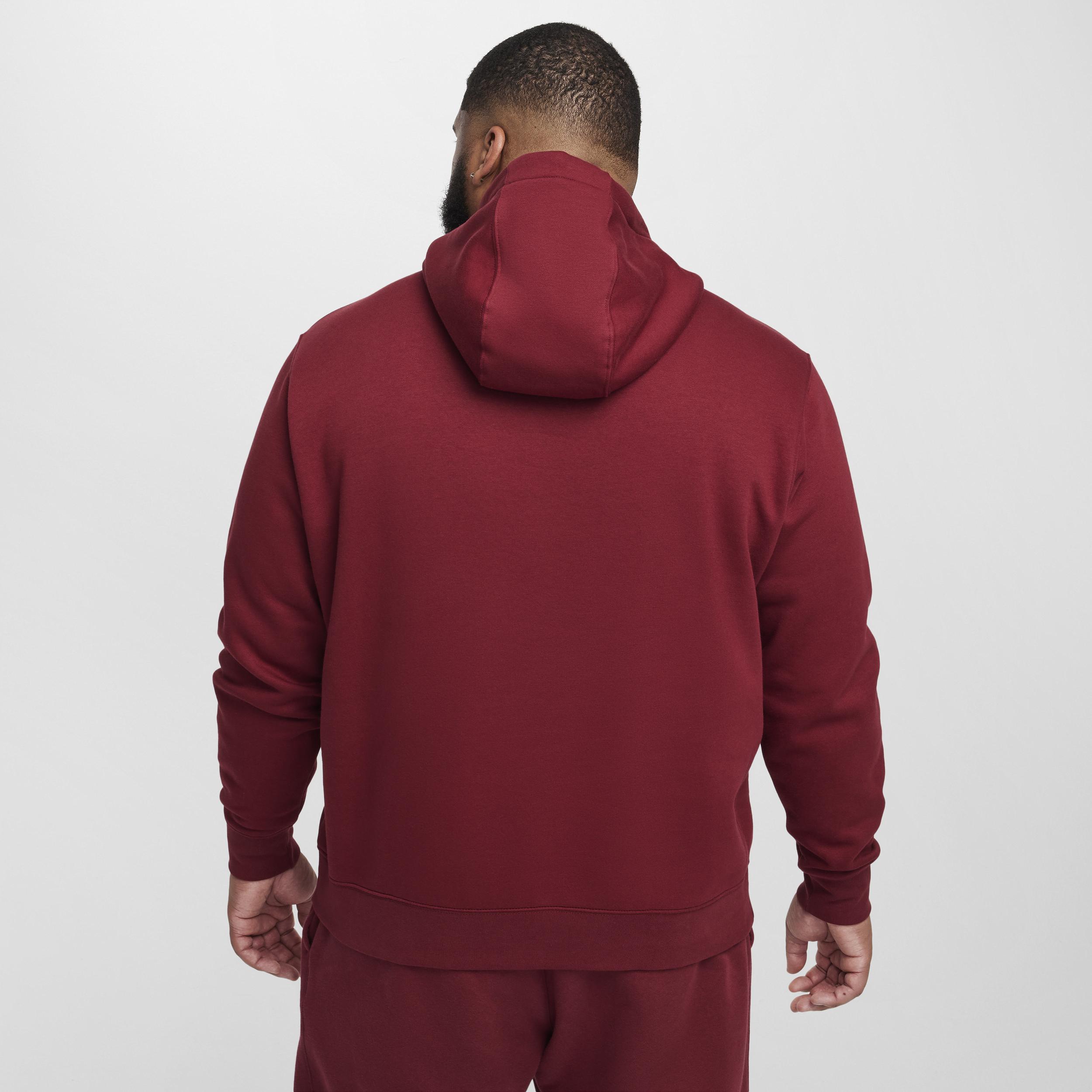 Mens Nike Sportswear Club Fleece Pullover Hoodie | BV2654-677 Product Image