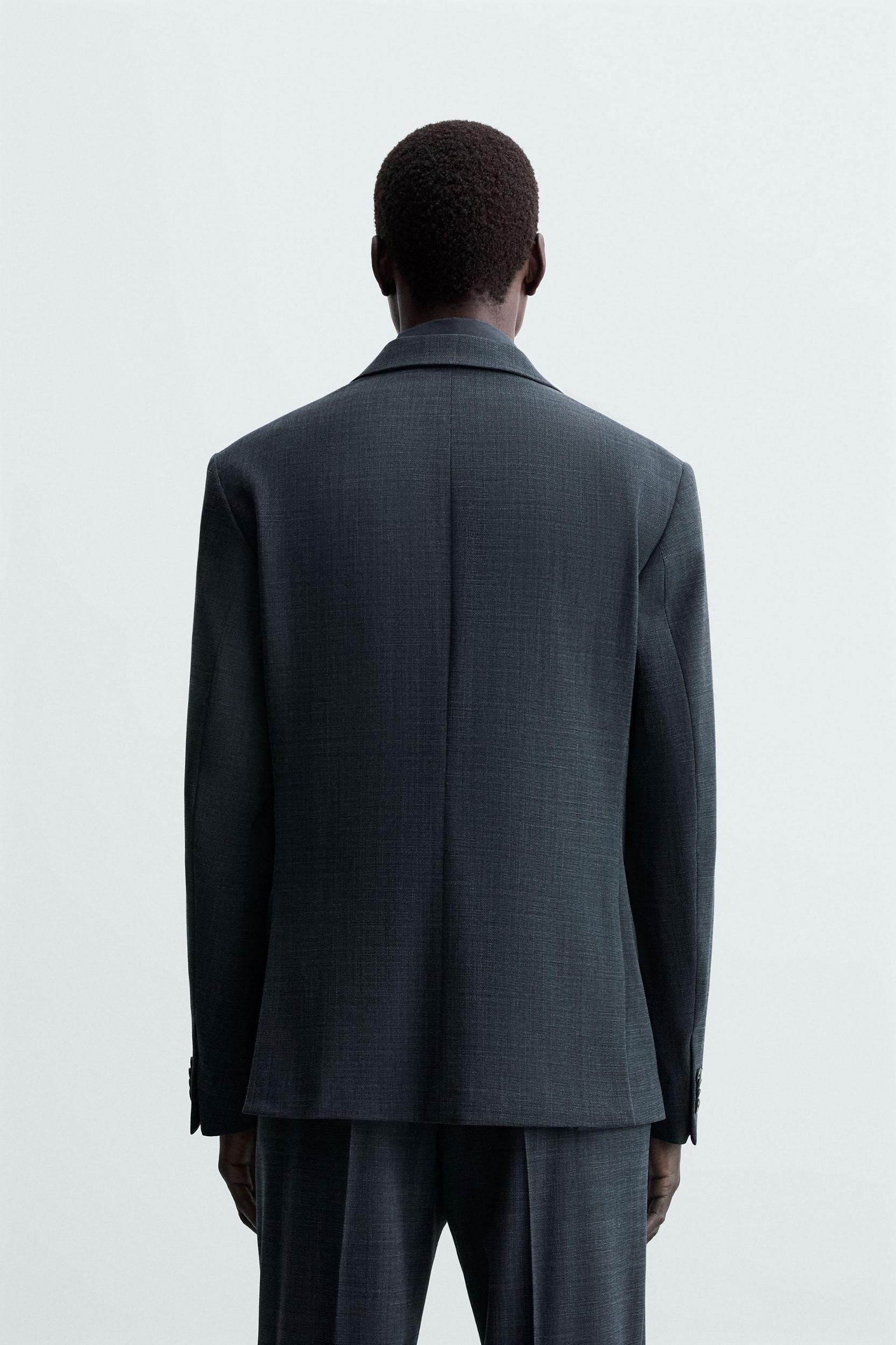 TEXTURED SUIT BLAZER Product Image
