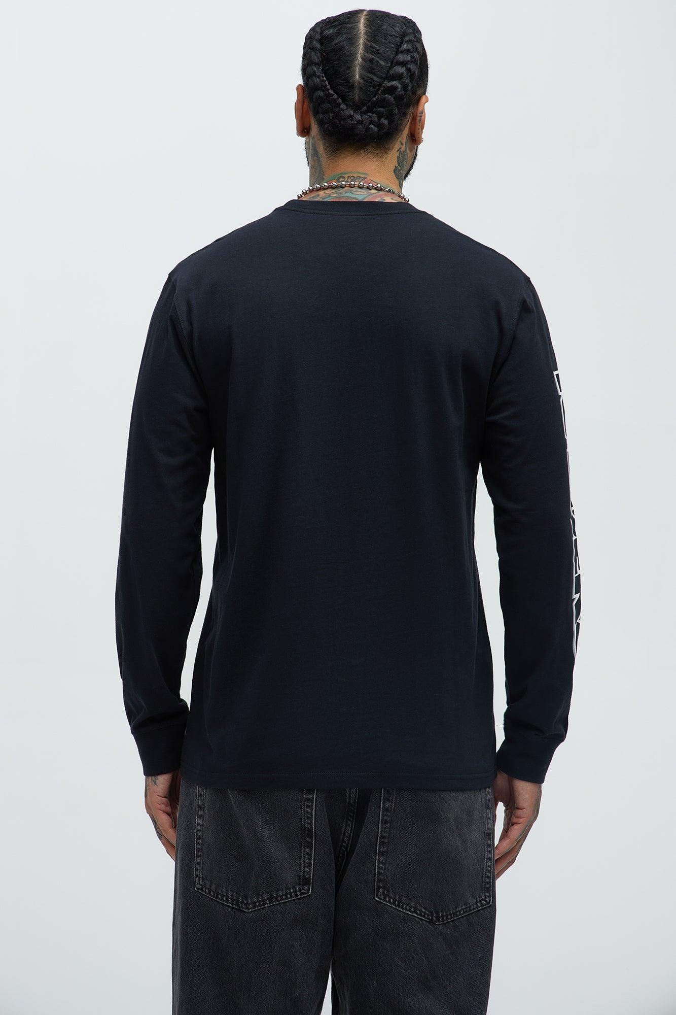Raiders In Orbit Long Sleeve Tee - Black Product Image